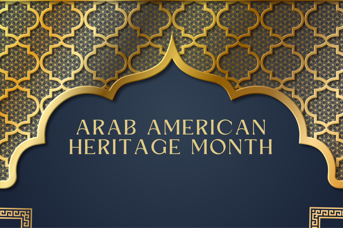 Arab-American Heritage Month Banner