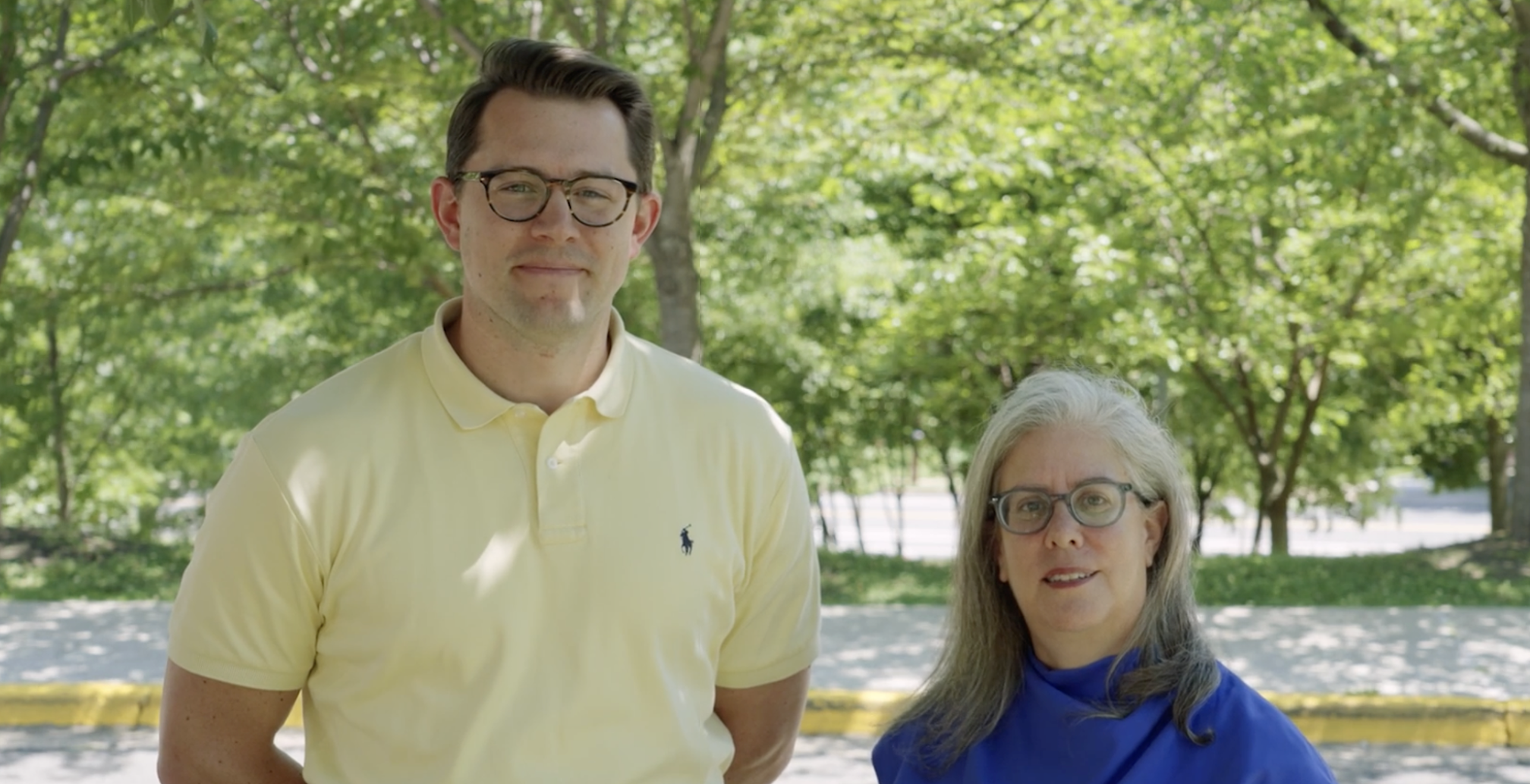 Sam Podbelski and Inga Schoebrun